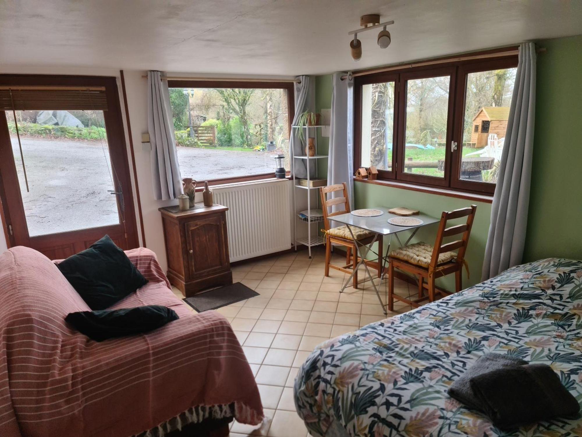 Chambre A La Ferme, Les Vergers Du Muscardin Breel Екстериор снимка
