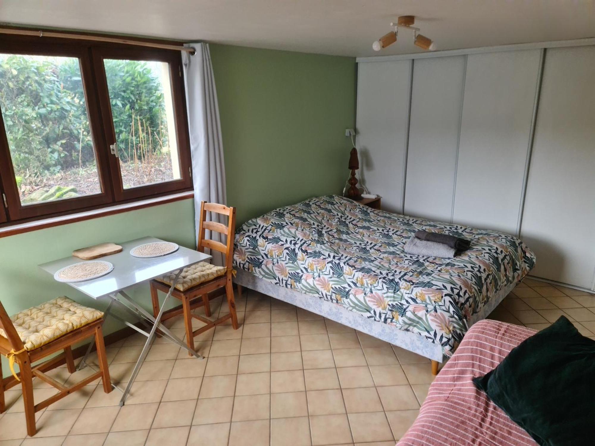 Chambre A La Ferme, Les Vergers Du Muscardin Breel Екстериор снимка